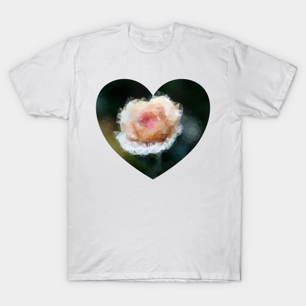 Rose heart T-Shirt by ngmx